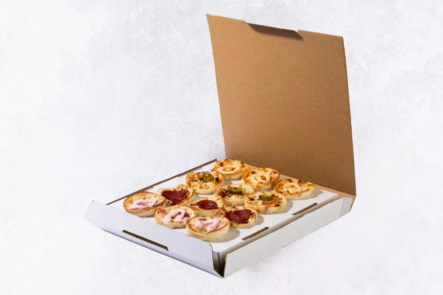 Mini Pizza Cup Box