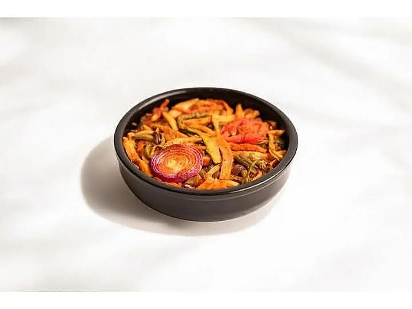 مشكل خضار في الفرن