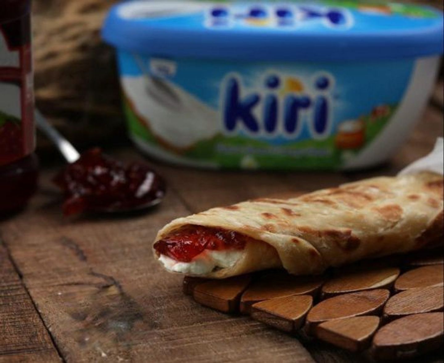 شباتي جبن كيري ومربى