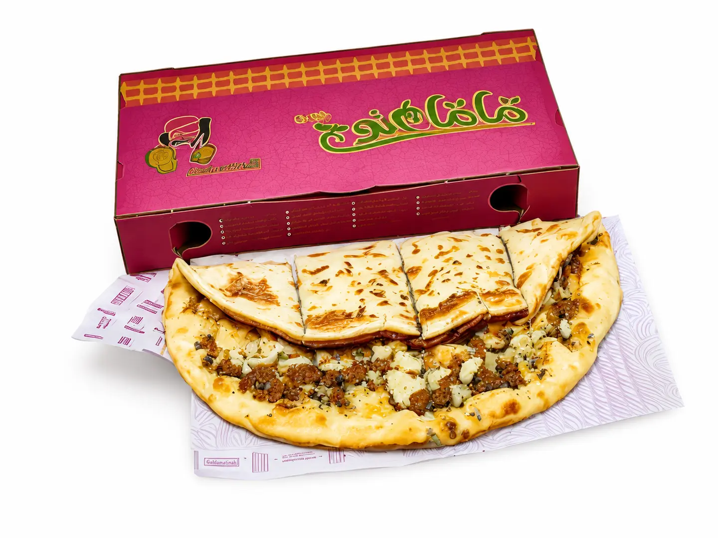 Naemi Meat With Cheese Dough Manoushe