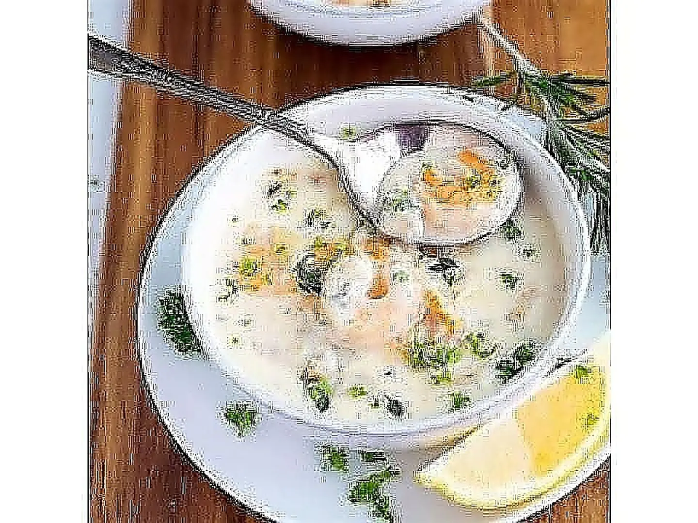 شوربة جمبري وايت