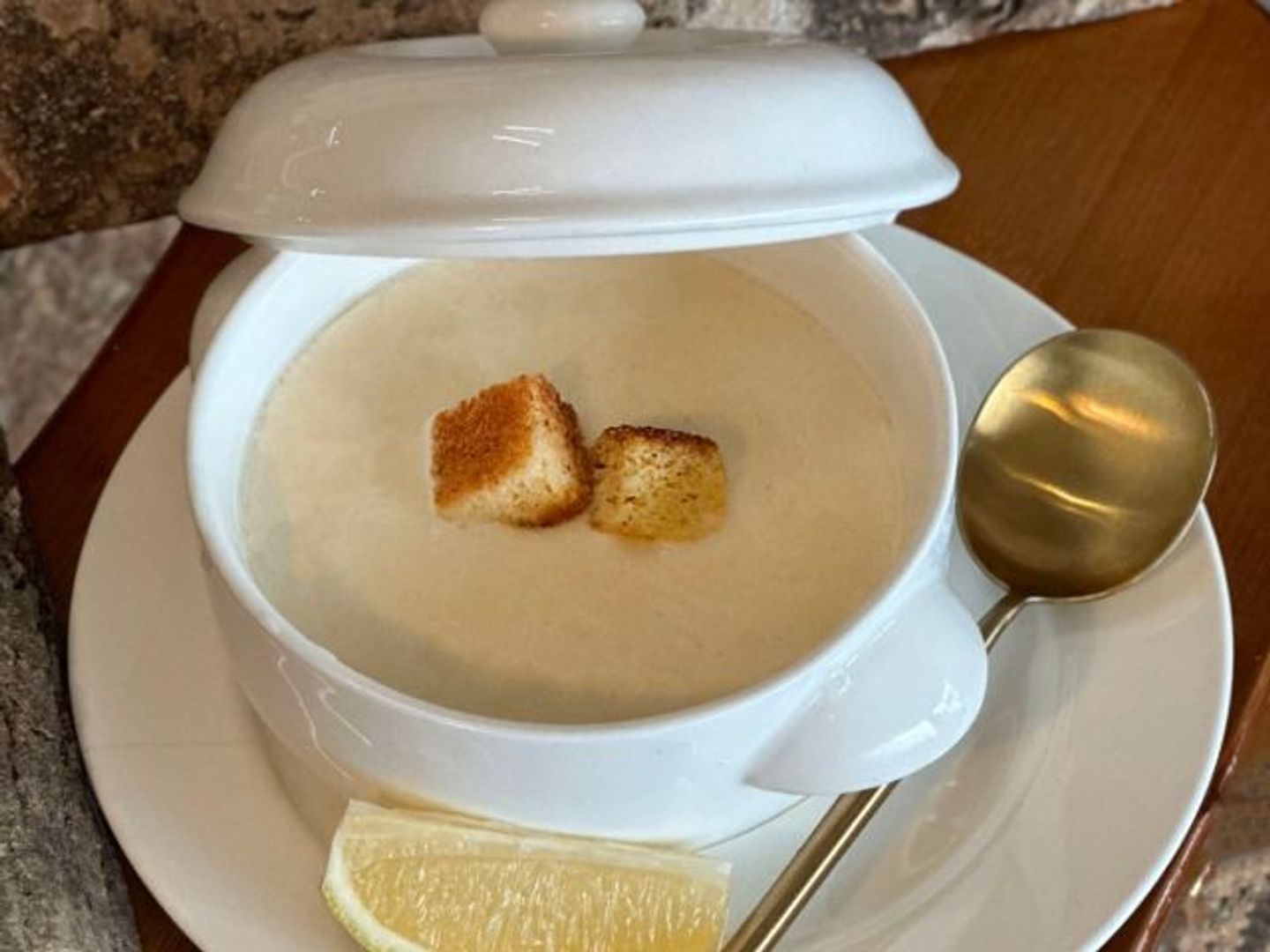 شوربة كريمة الدجاج