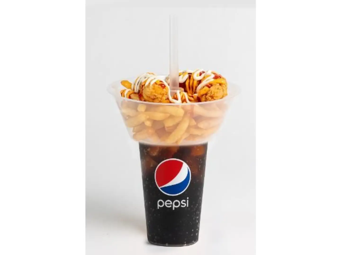 Chicken Strips Fries With Pepsi