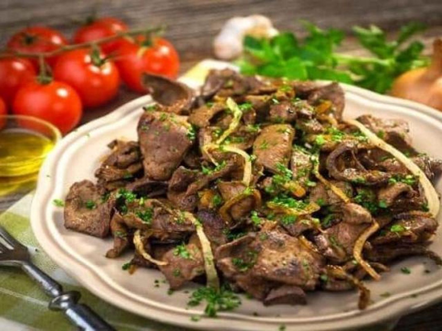 طبق كبده ضاني