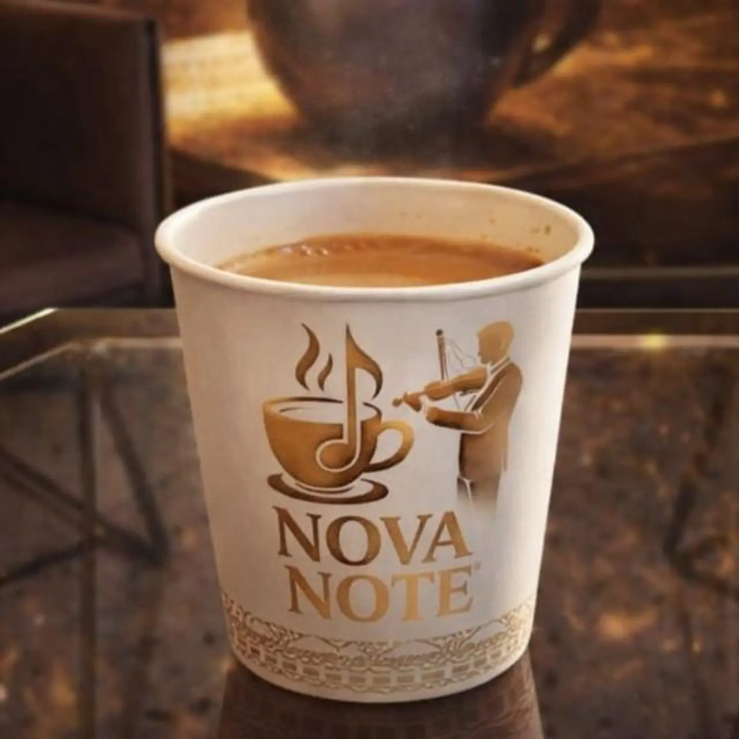 French Coffee With Hazelnut