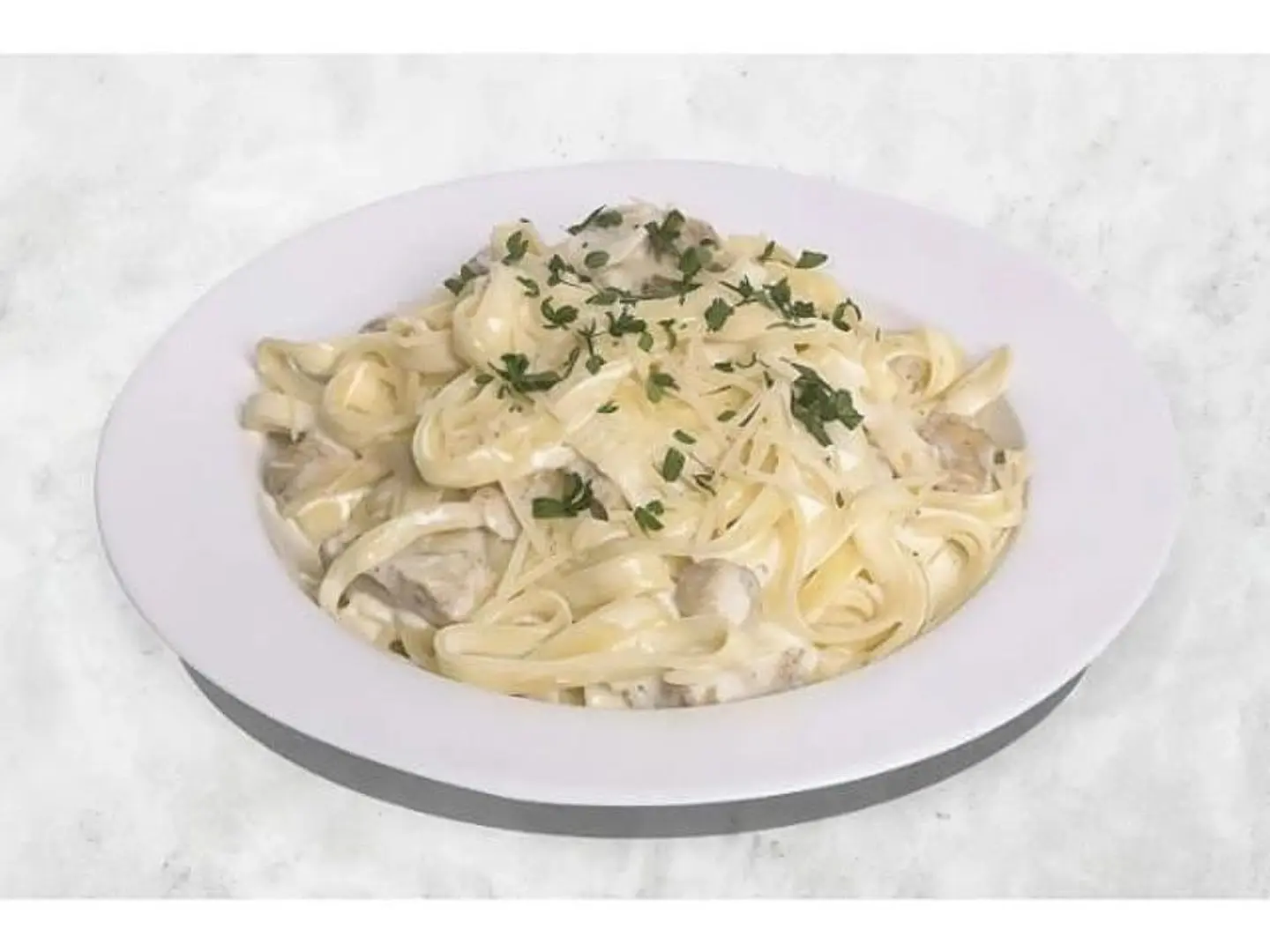 Fettuccine With Chicken And Cream