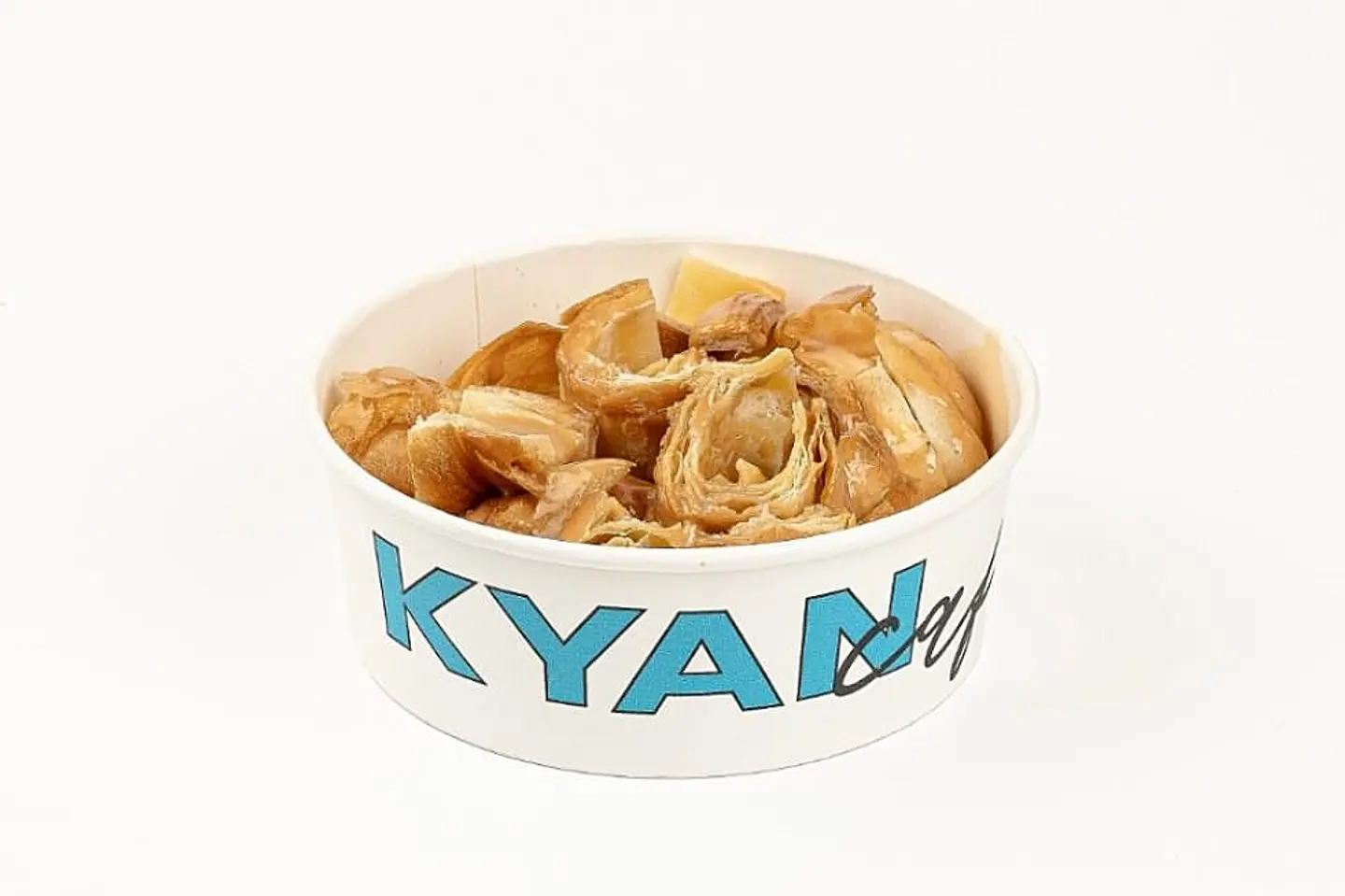 Croissant With Milk Biscuit Sauce