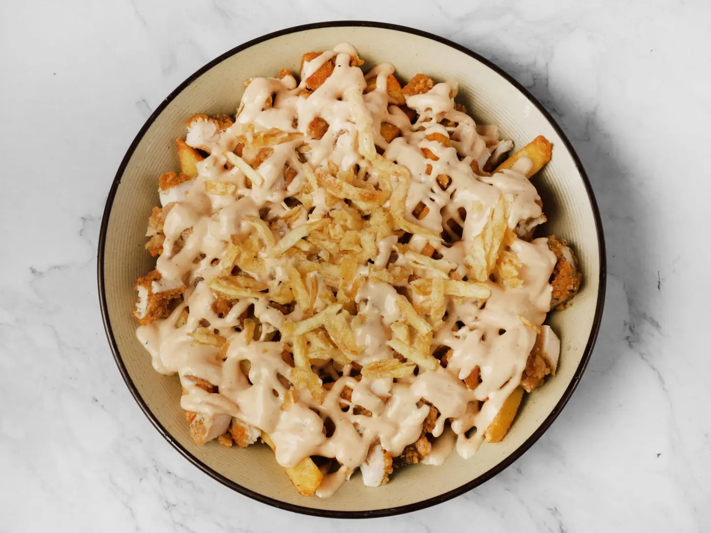 بطاطس بالدجاج