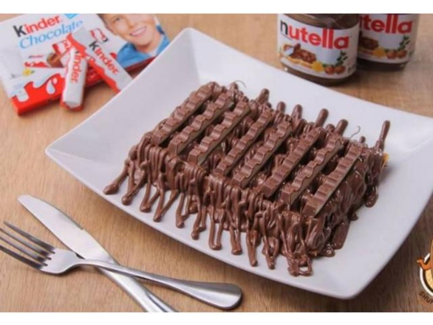 وافل شوكولاتة
