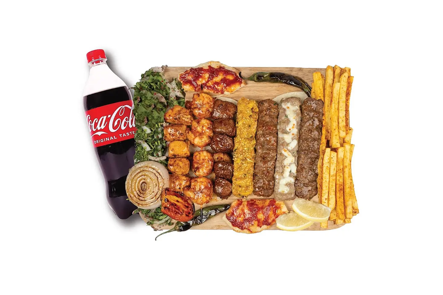 Half Kilo Mixed Grill With Soft Drink