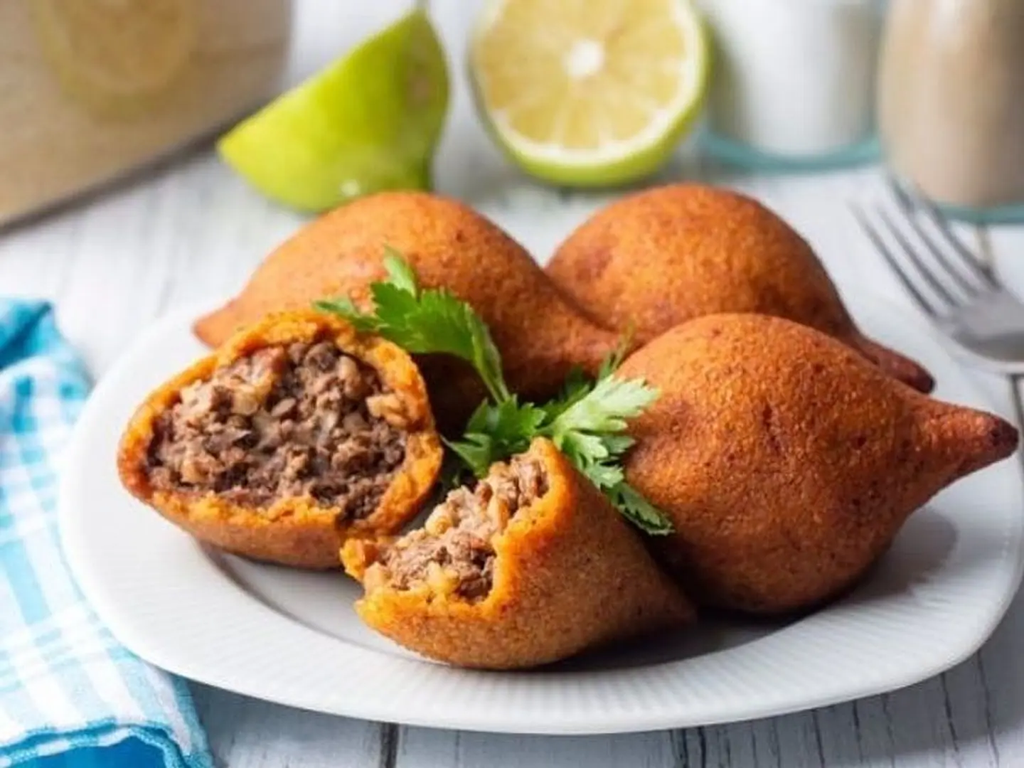 Meat Kibbeh With Chickpeas