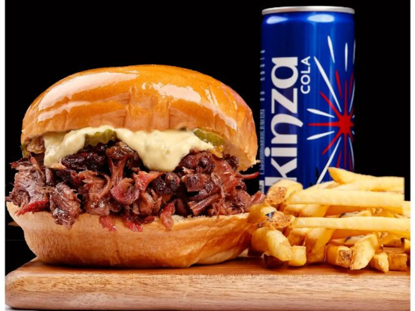 بريسكت برجر الوجبة