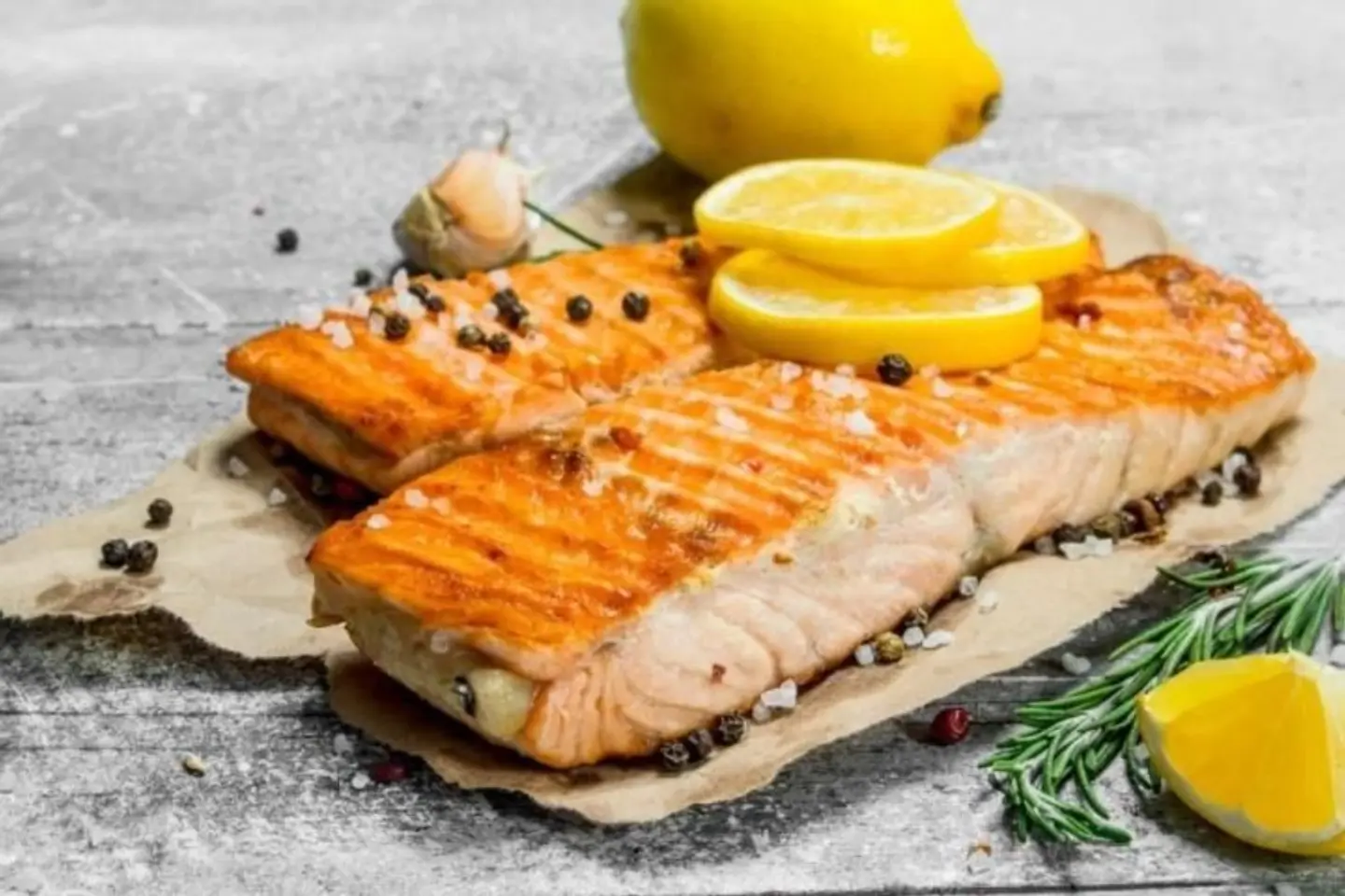 Tawa Lemon Garlic Salmon