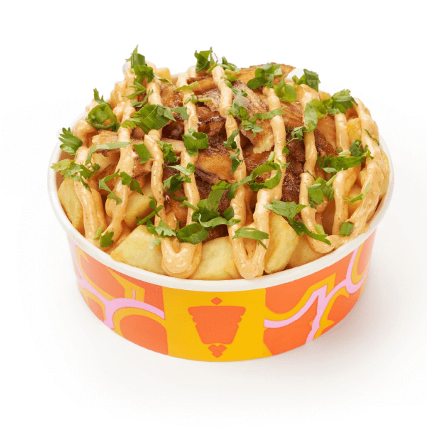 Fries Shawarma Cheese Dish