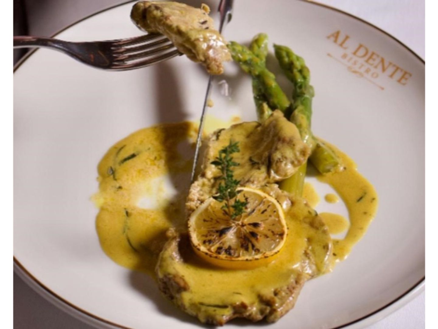 Scaloppina Vitello Al Burro Al Limone