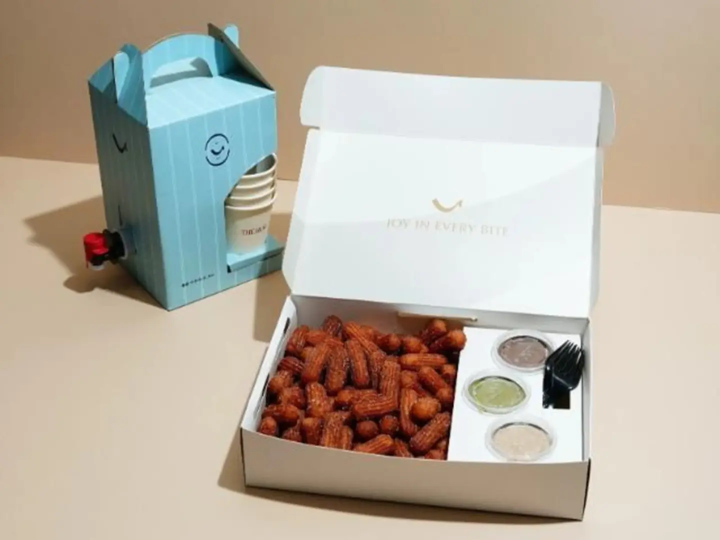 Churros And Coffee Box