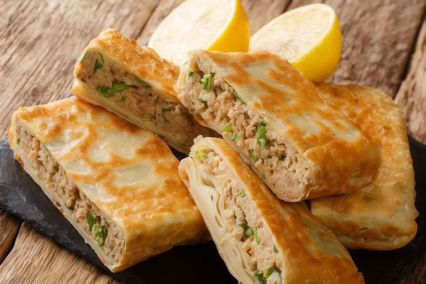 Cheese And Meat Mutabbak