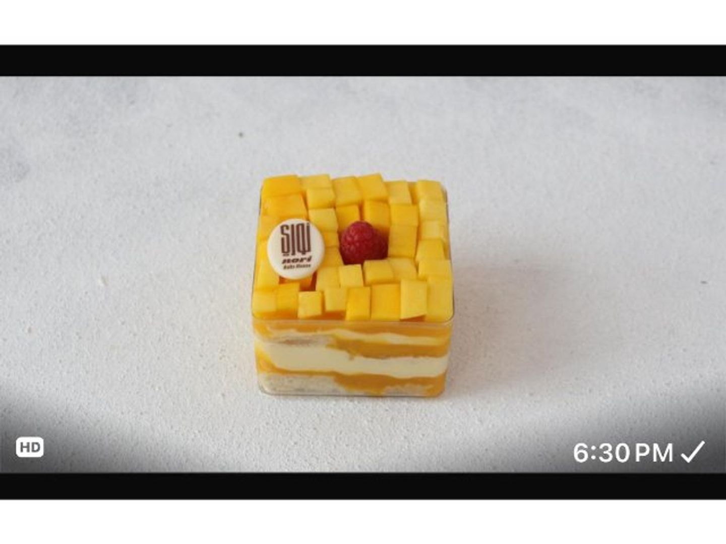 Large Mango Truffle