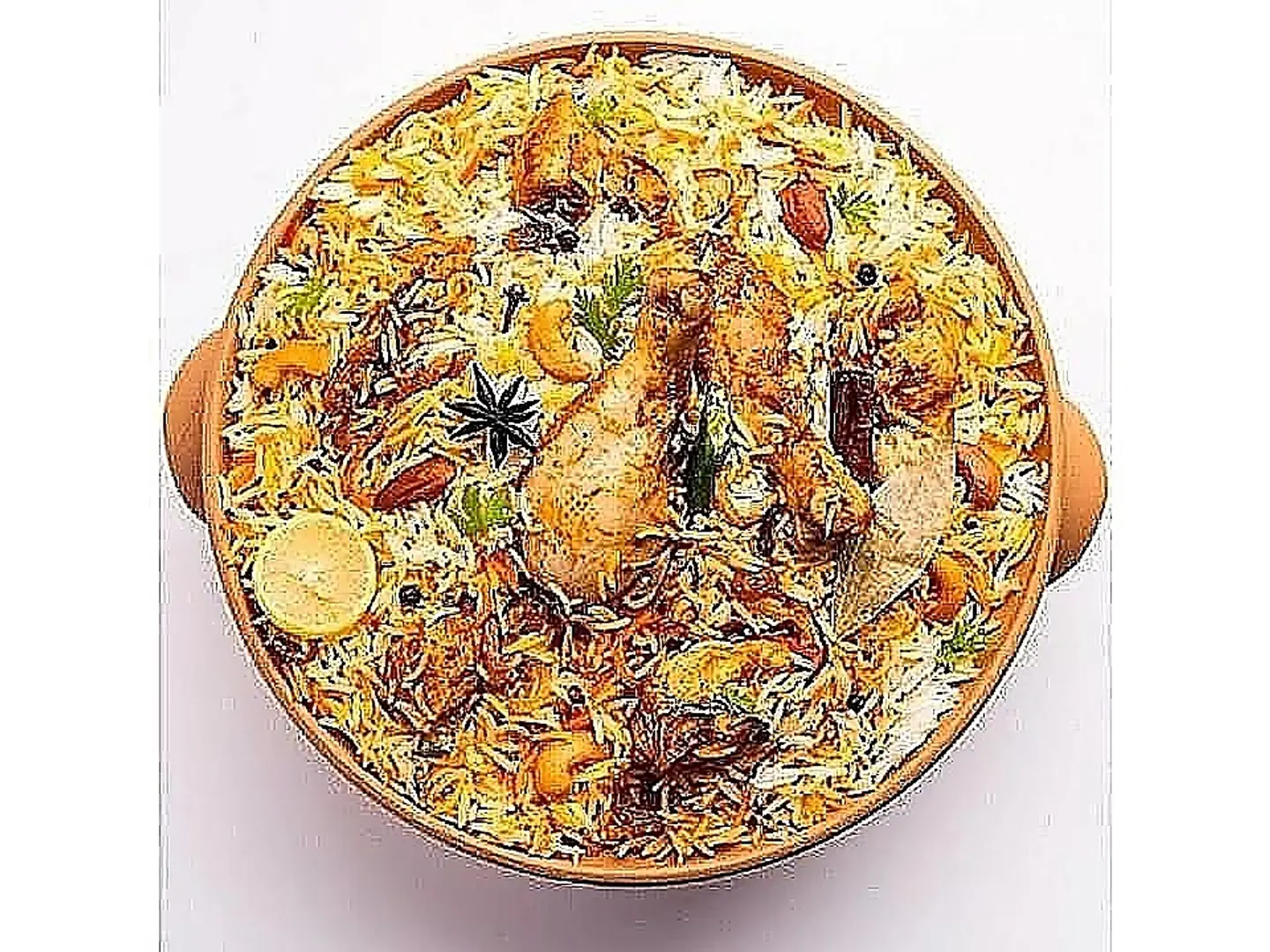 حبة دجاج برياني