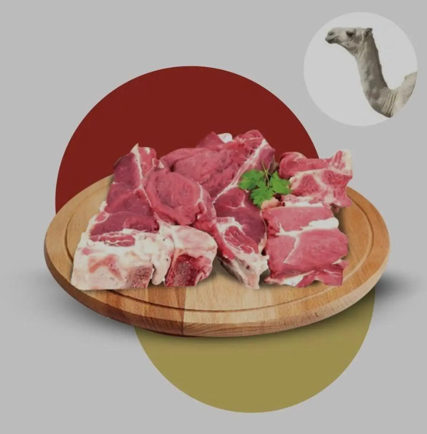 Camel Meat With Bone