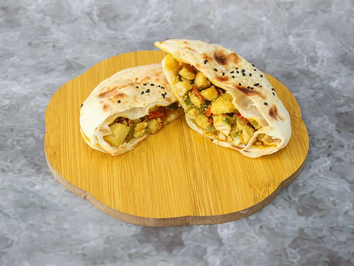 فطيرة دجاج جبن