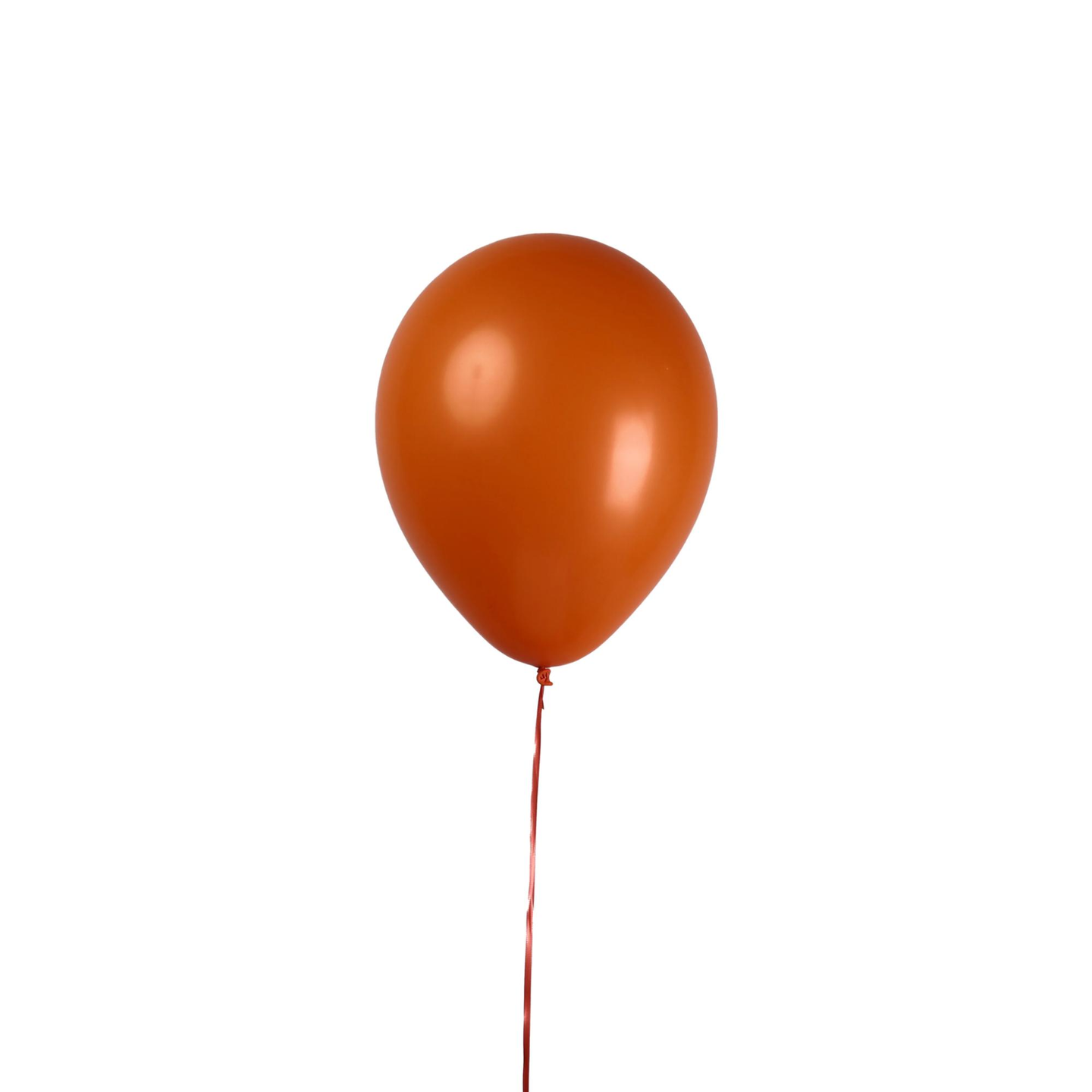 Orange Helium Balloon