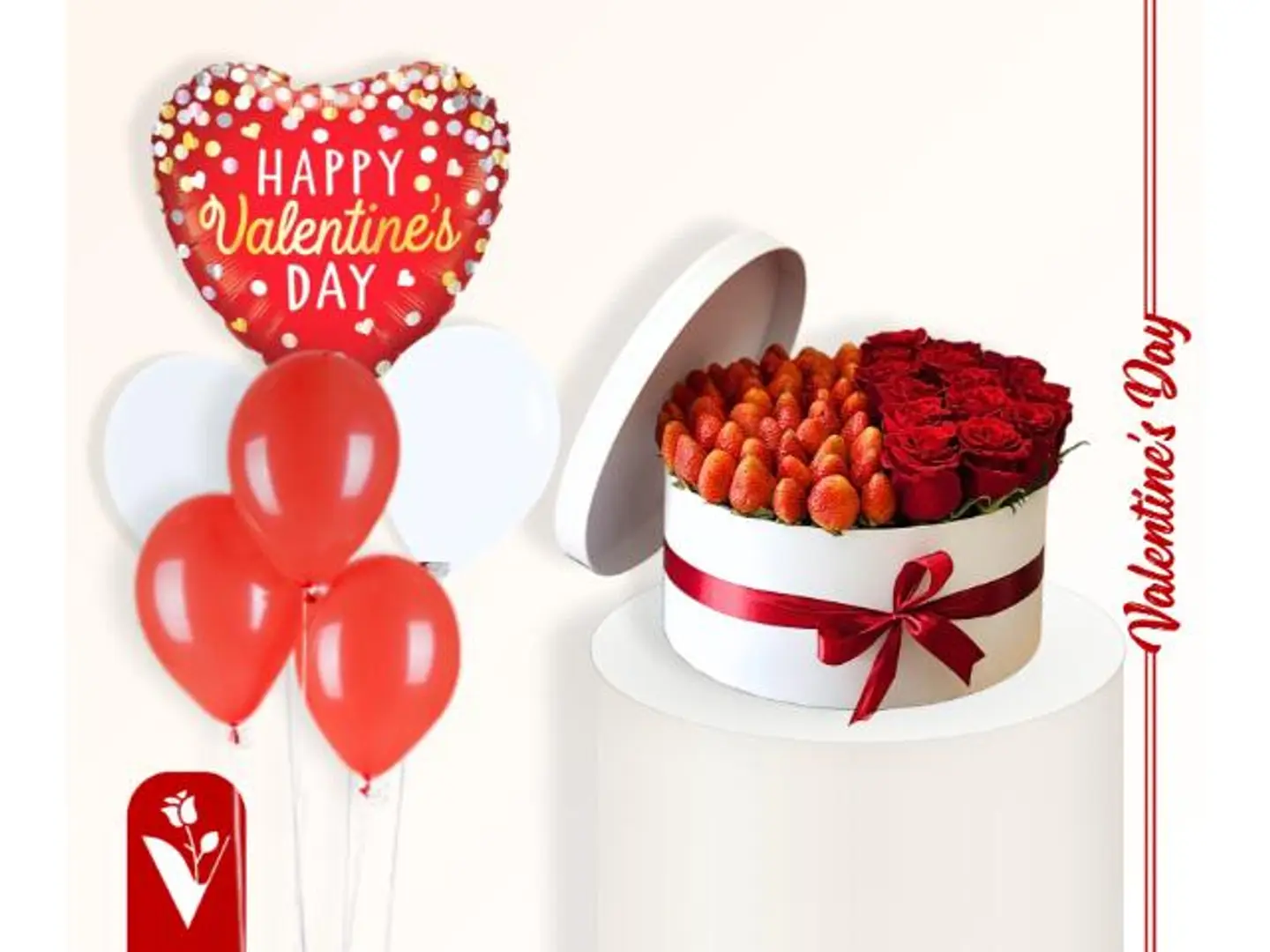 باقة حب الفراولة