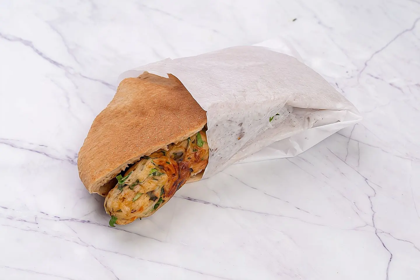 Shredded Chicken Sandwich