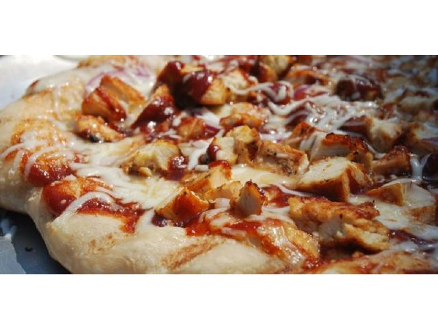 Grilled Chicken Pizza