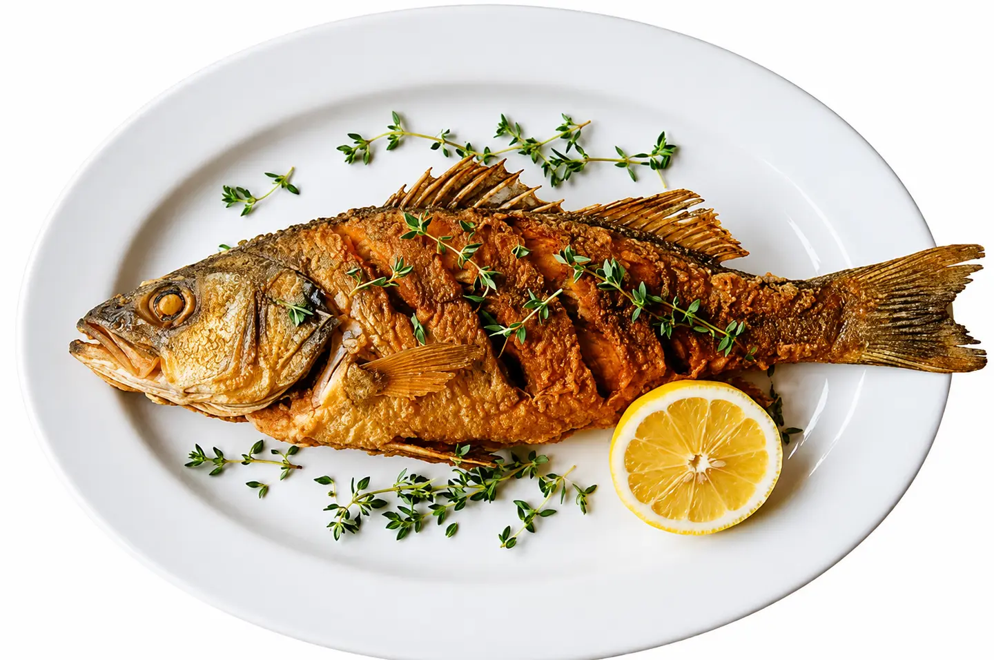 Tilapia Fish Fried Meal