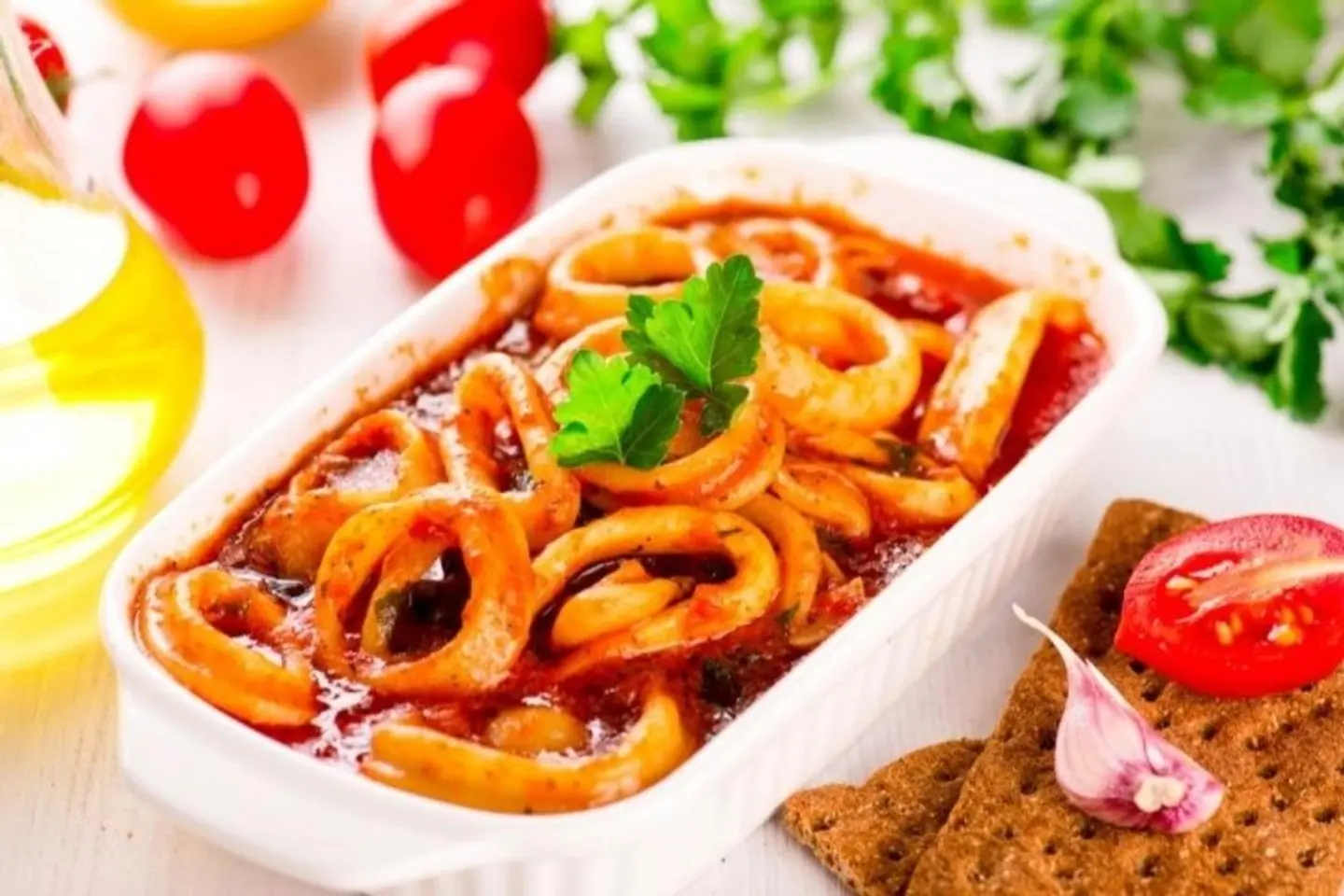 Red Squid Casserole