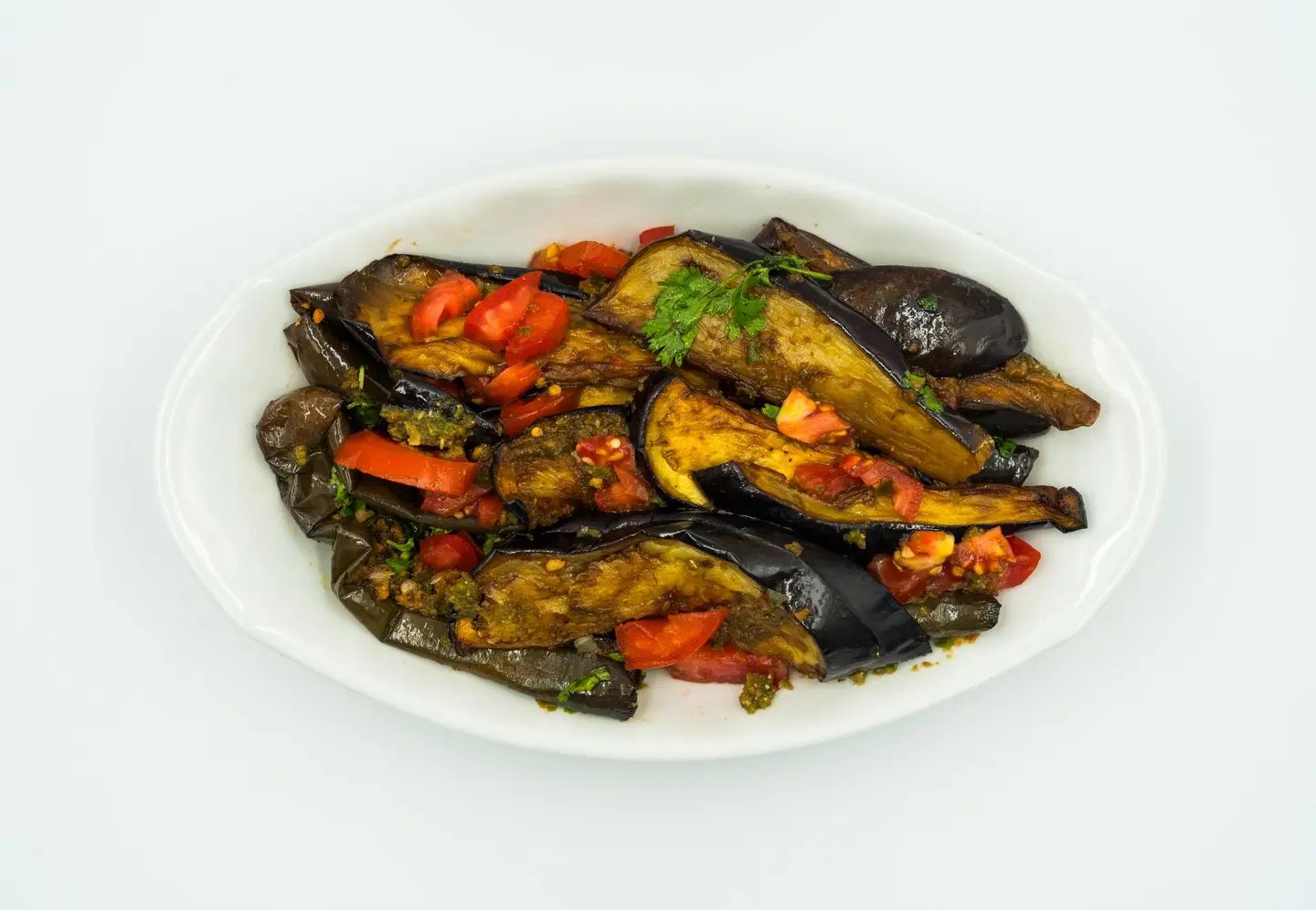علبة باذنجان مقلي
