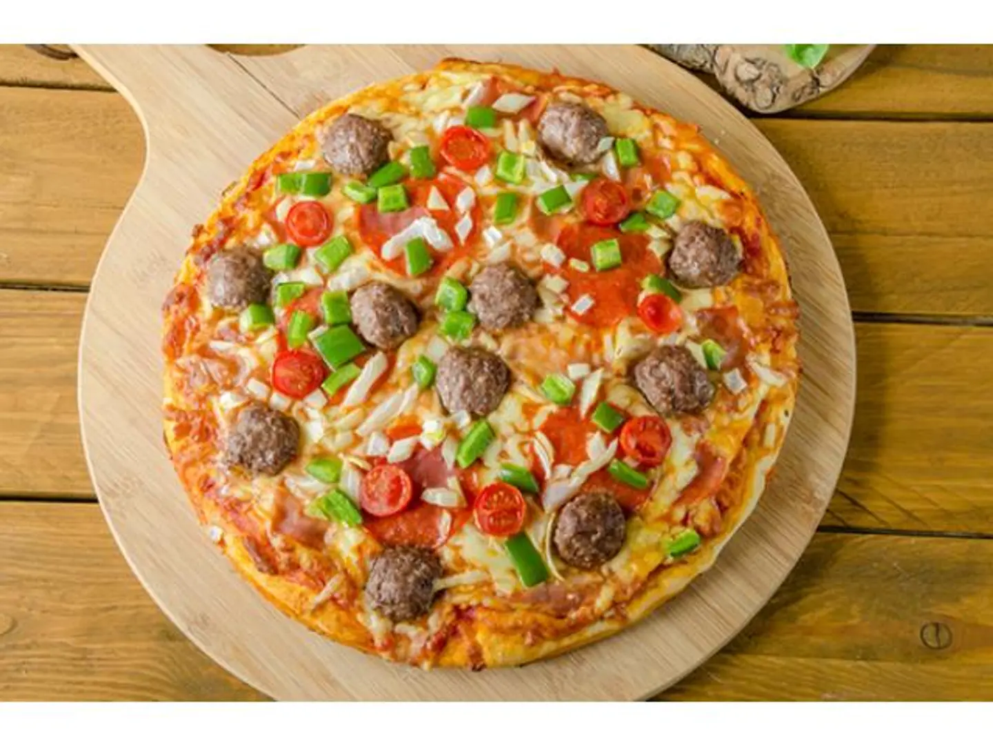 Pizza With Meat