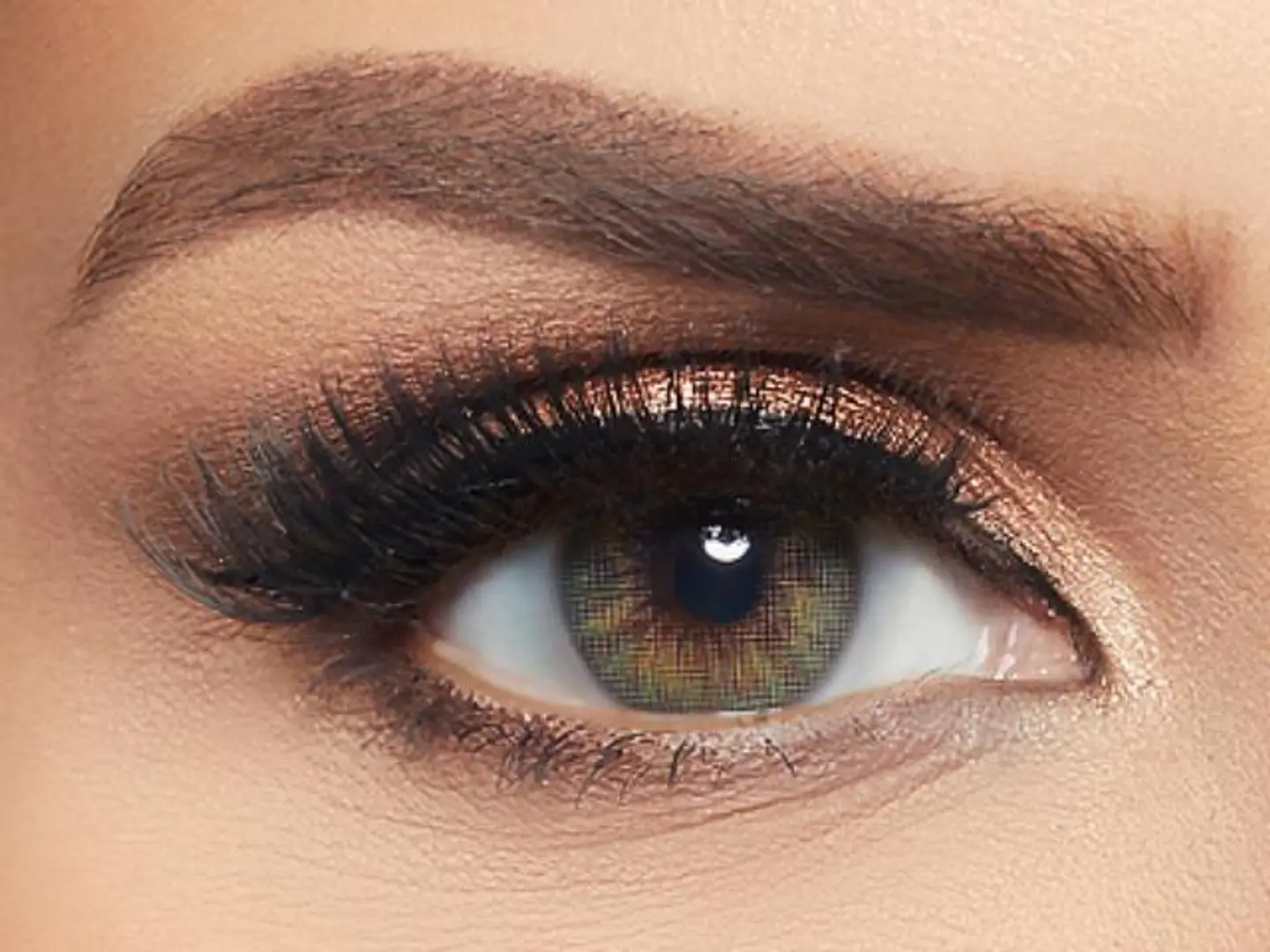 Layala Willow Green Plain Colored Lenses Pack Of 2 Contact Lens Replacement 3 Months