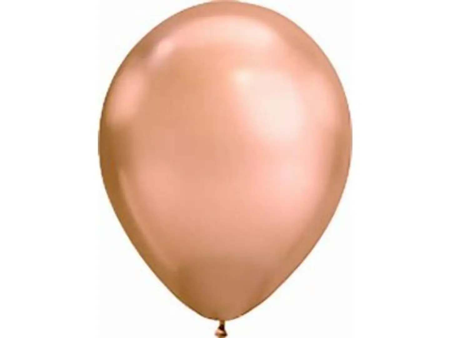 Gold Rose Chrome Balloon