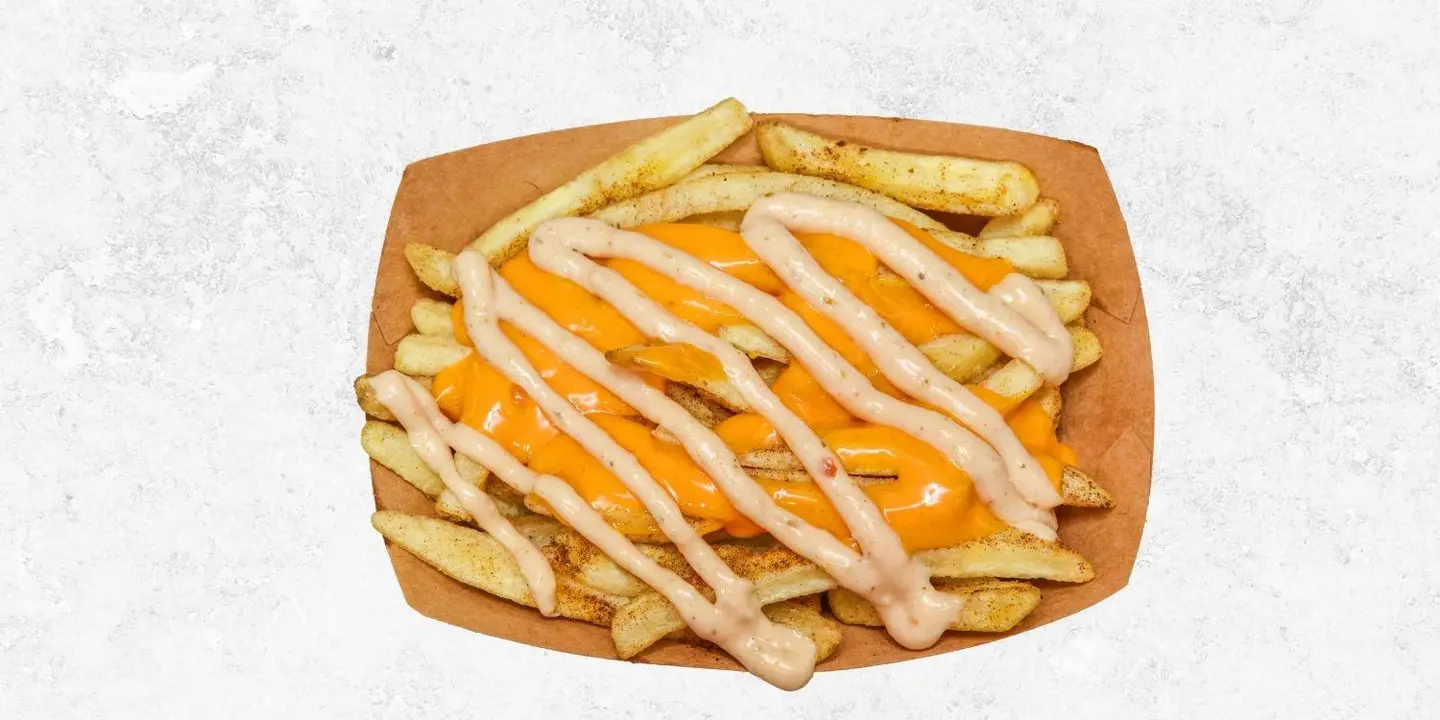 Seasoned Fries With Sauce