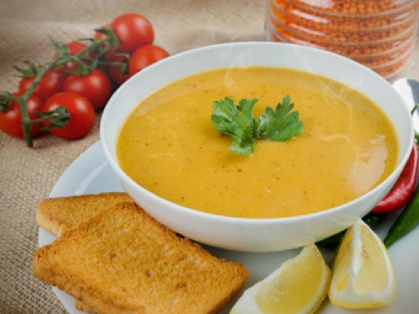 شوربة العدس