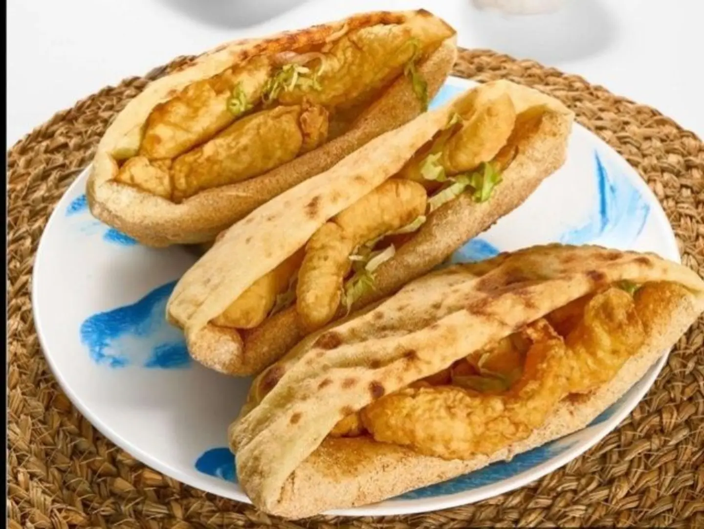 Shrimp Kofta Sandwich