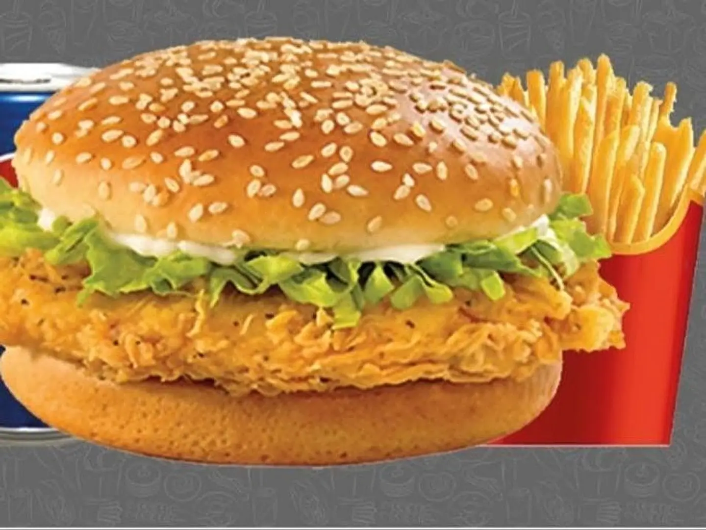 Meal Burger Crispy