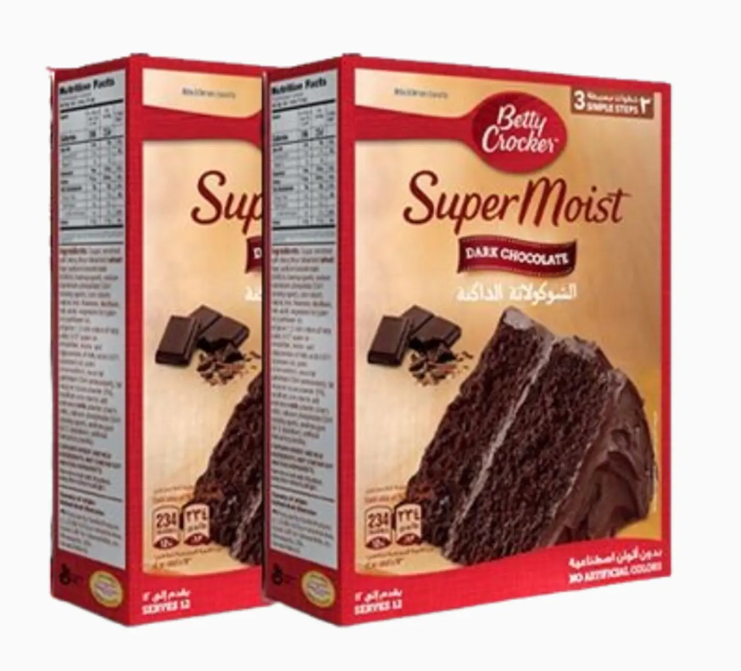 Betty Crocker Chocolate X 2