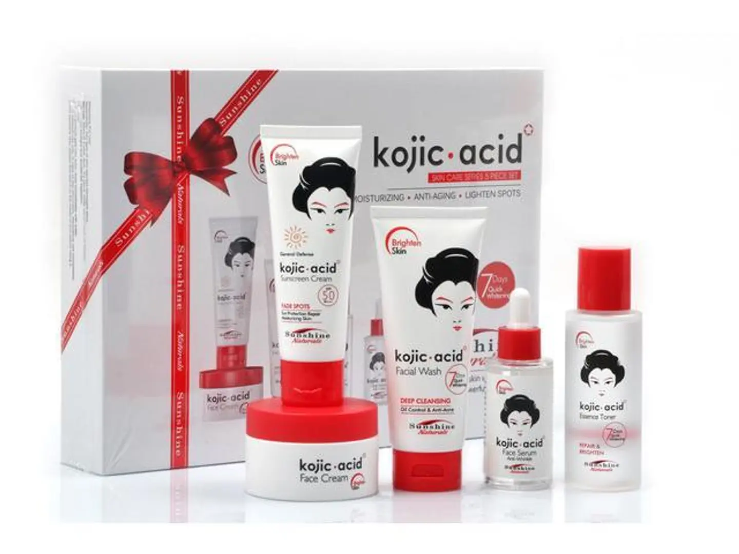 5 Piece Kojic Acid Set