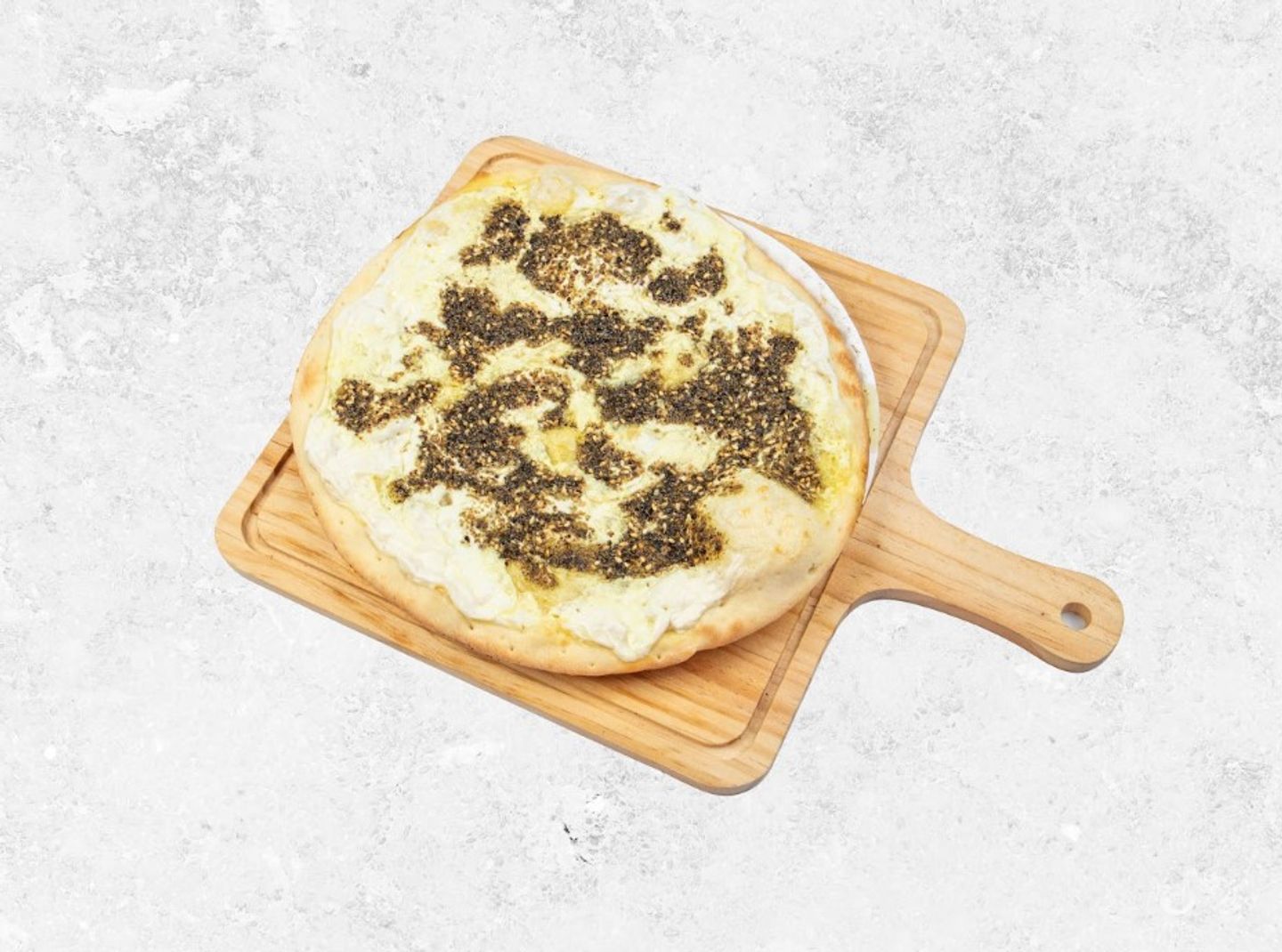 Thyme And Labnah Plate