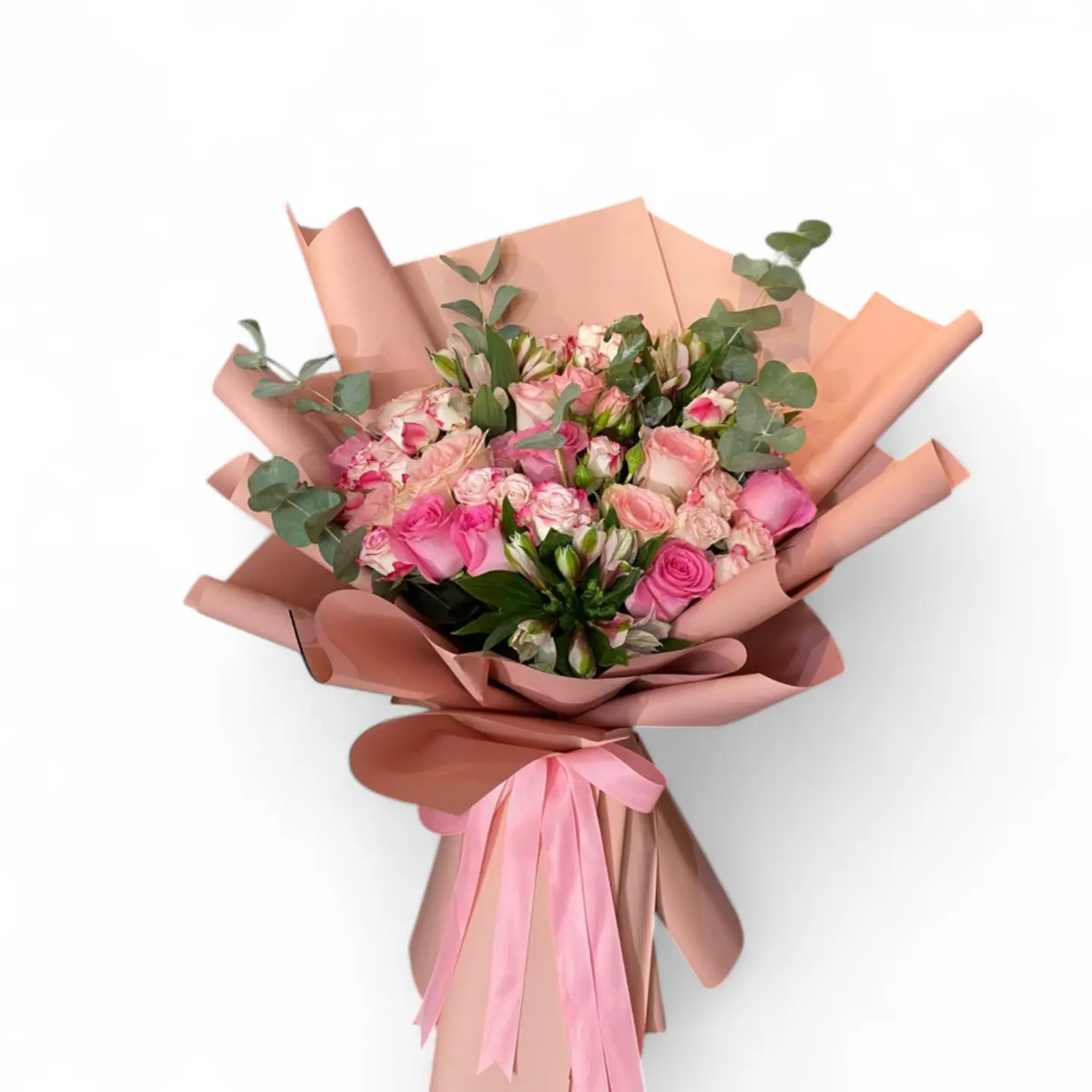 Light And Dark Pink Bouquet