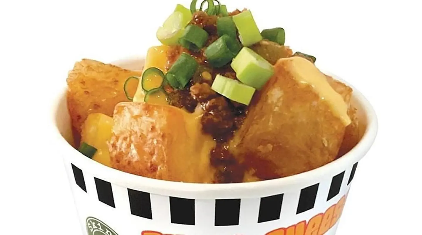 Potatoes With Cheese And Meat