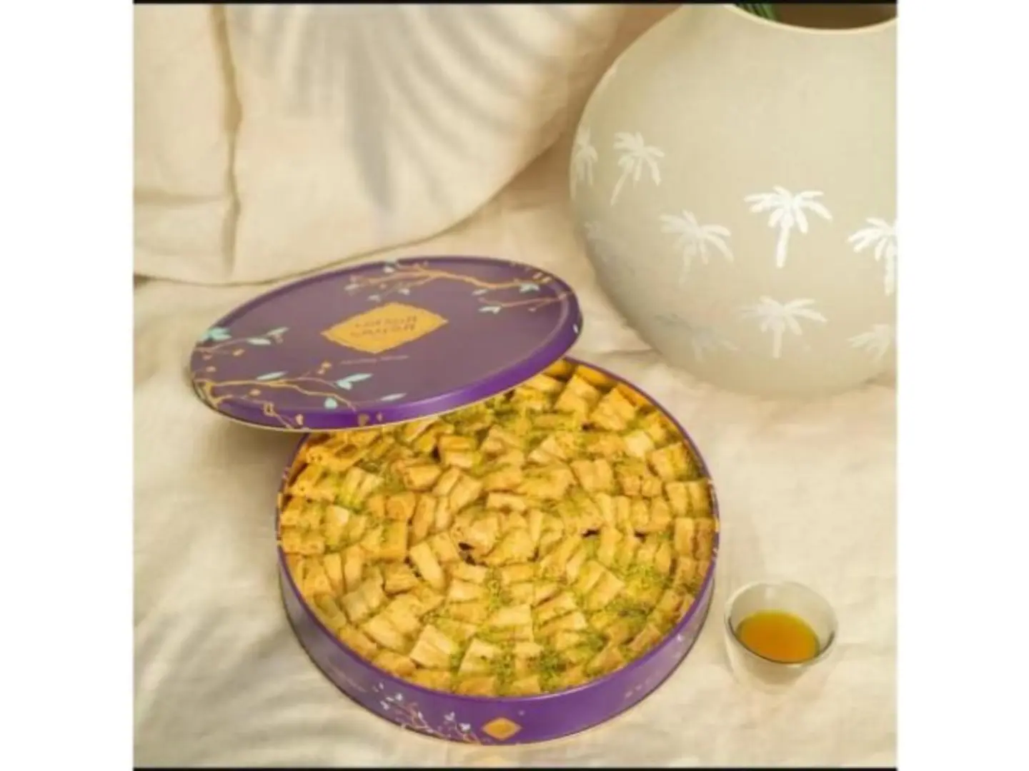 بقلاوة اصابع المذاق العربي صغير