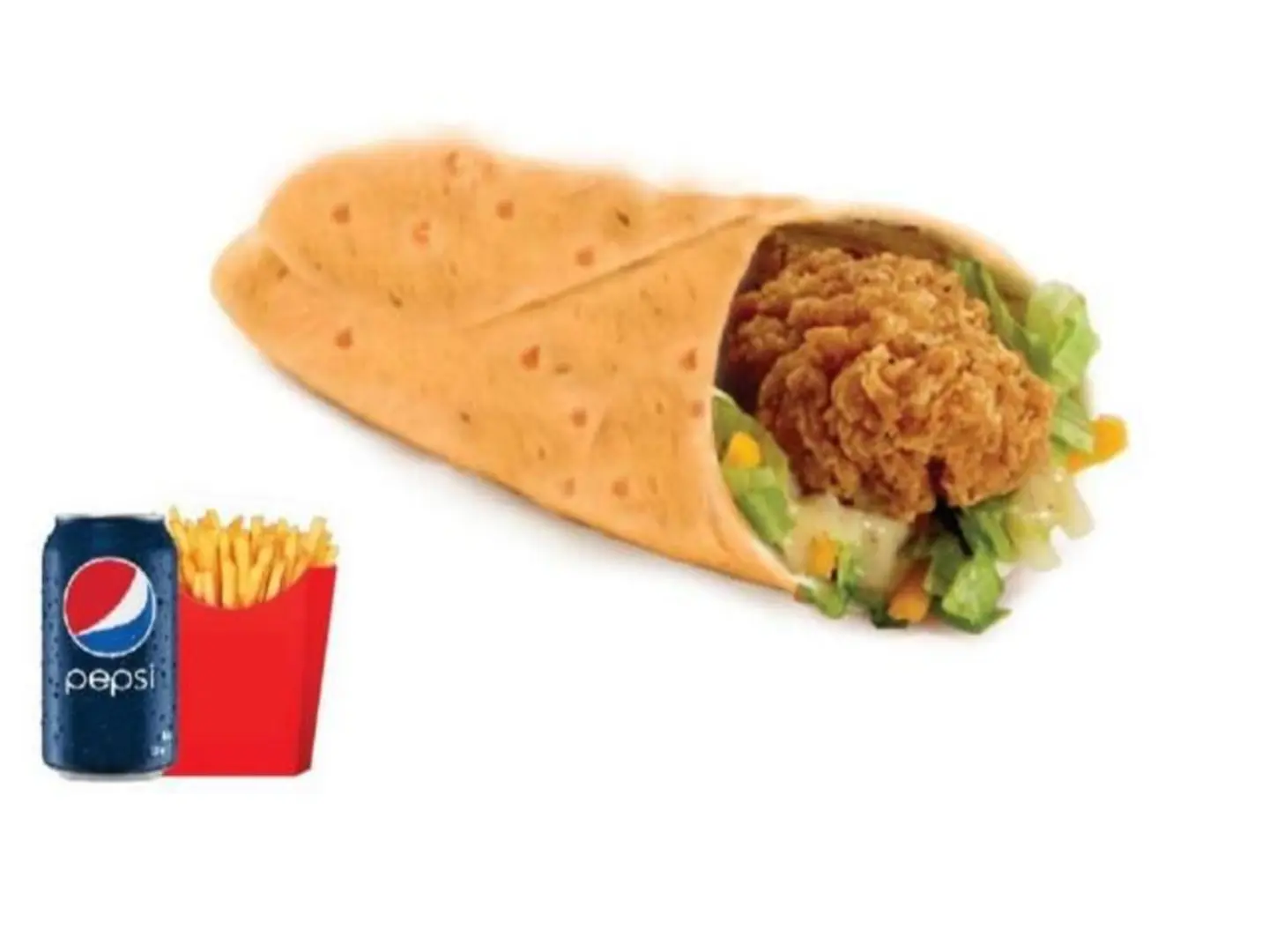 وجبة زنجر تورتيلا