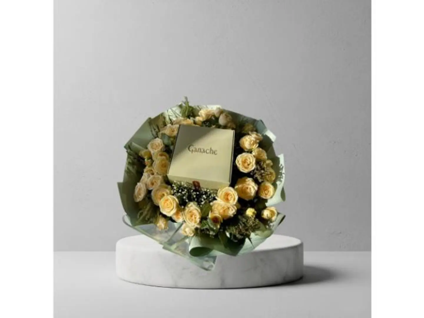 Ganache Cake Bouquet For Two