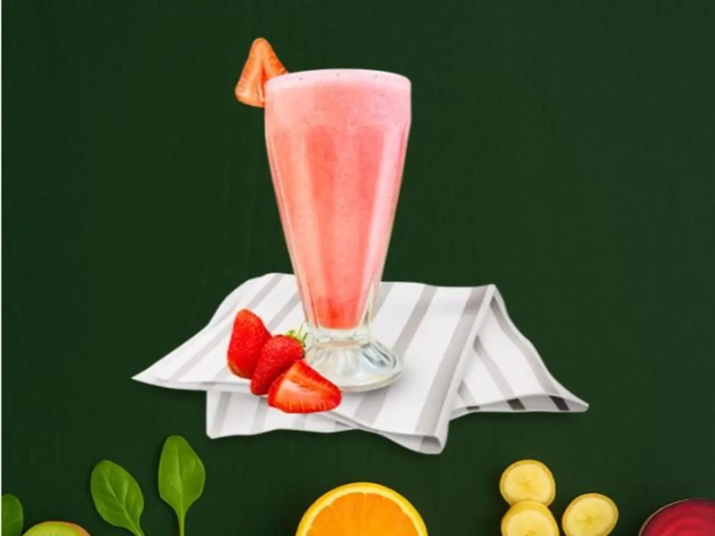 عصير فراولة