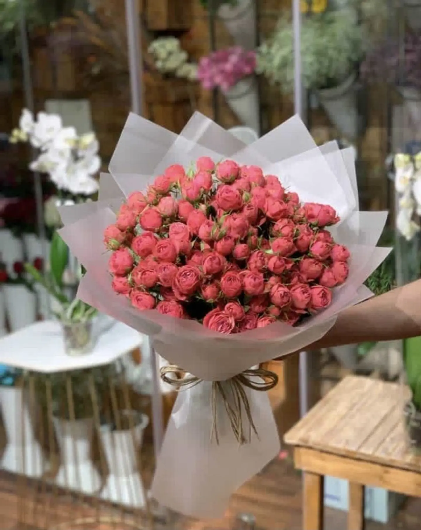 Baby Rose Fushi Bouquet