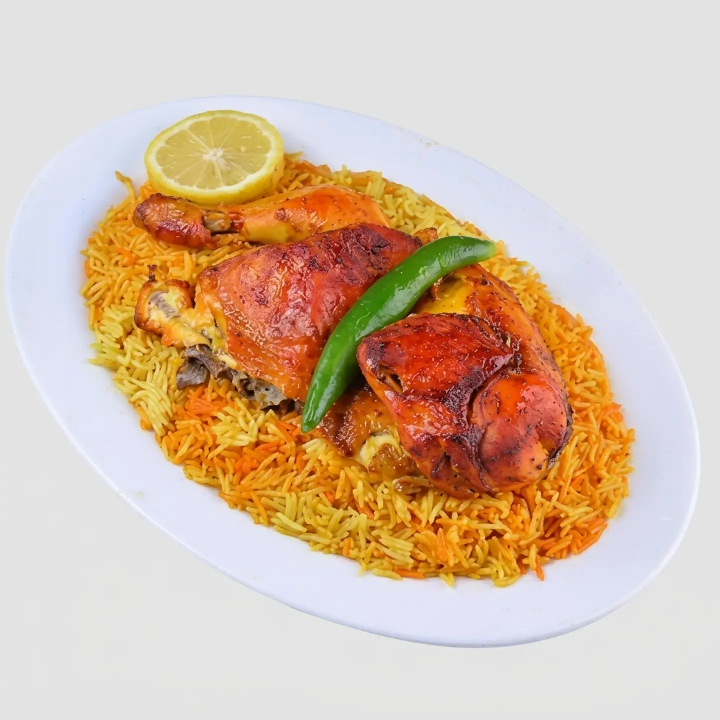 Mandi Chicken Half